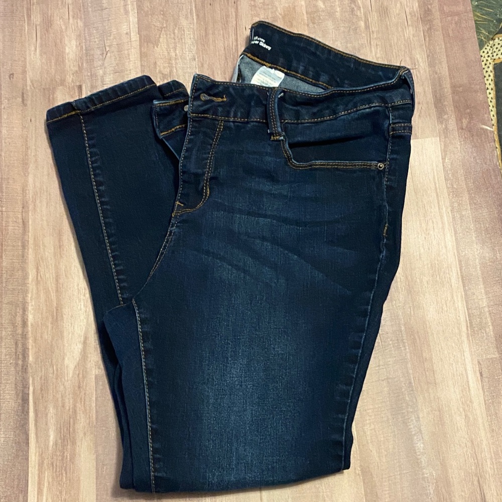 Time and Tru Dark Blue Women's Skinny Jeans